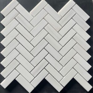 Dolomite 1"x3" Herringbone Polished