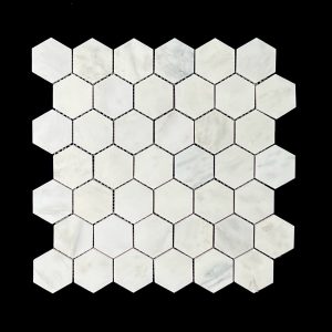 Asian Statuary 2" Hexagon Honed