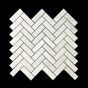 Asian Statuary 1"x3" Herringbone Honed
